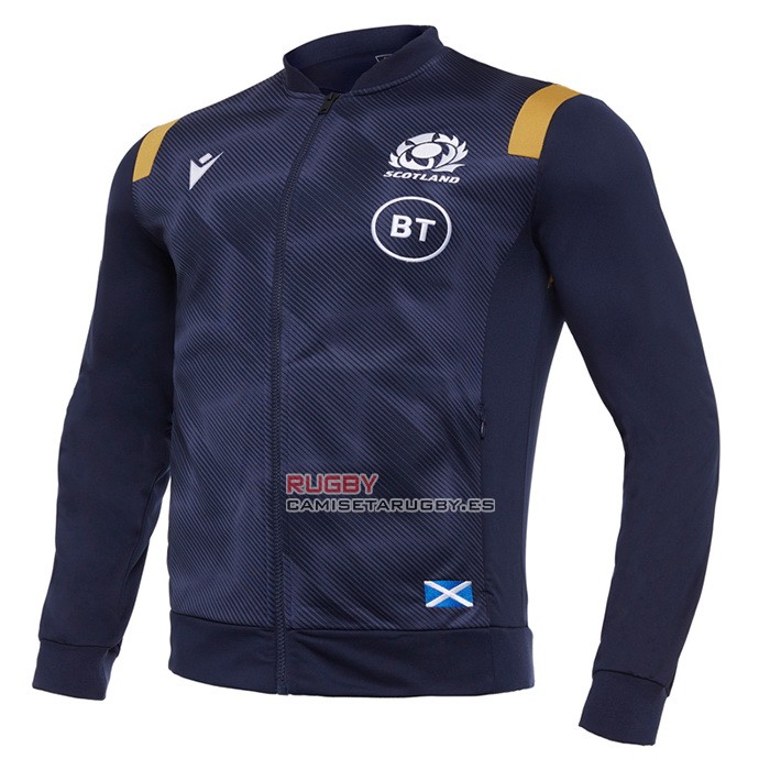 Chaqueta Escocia Rugby 2020-2021 Azul